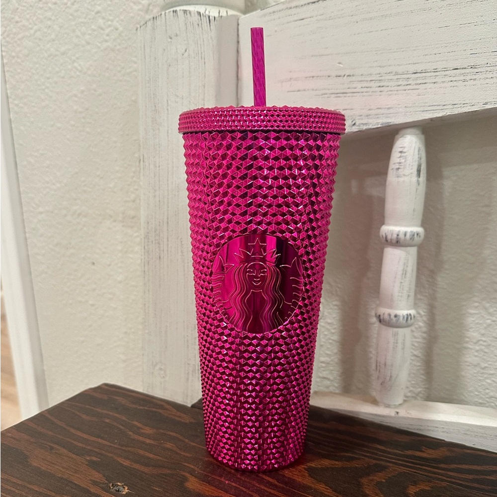 Starbucks Fall 2022 Berry Bling Studded Tumbler